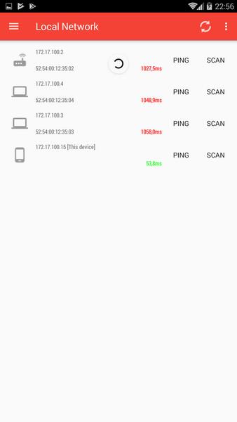 PortDroid Network Analysis Ekran Görüntüsü 2