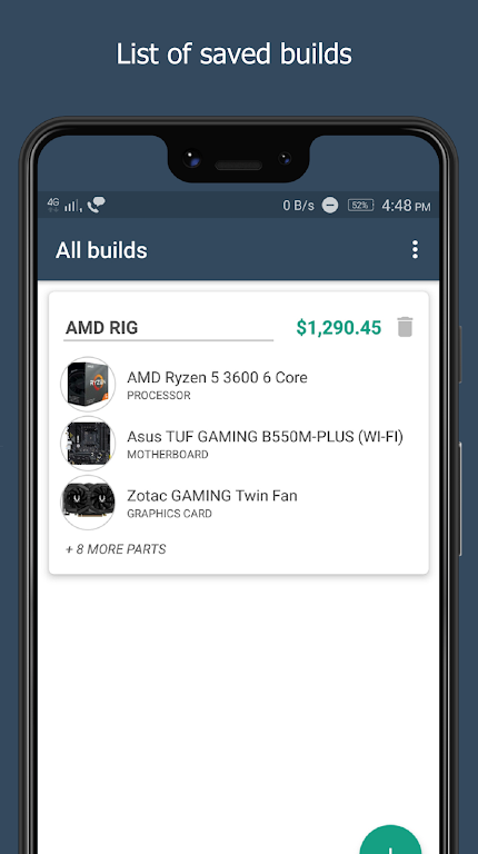Build My PC - Part Picker for應用截圖第2張