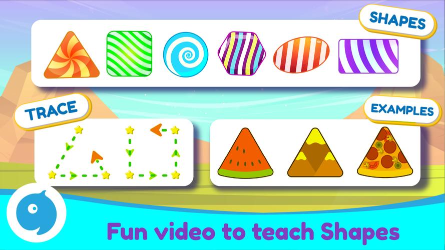 Colors & shapes learning Games Screenshot 3