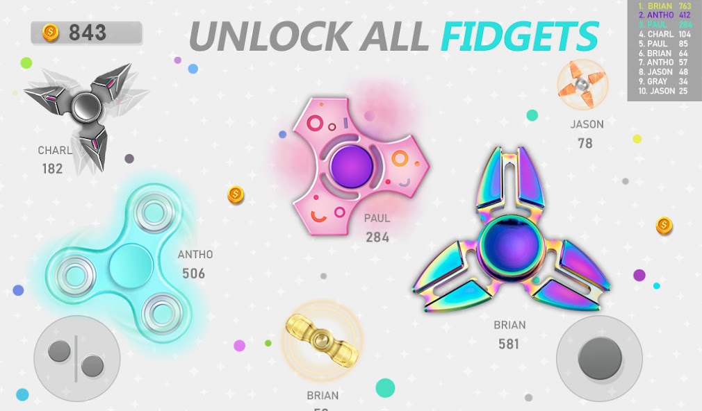 Игры Fidget Spinner в реальном Скриншот 4