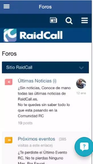 RaidCall Screenshot 2