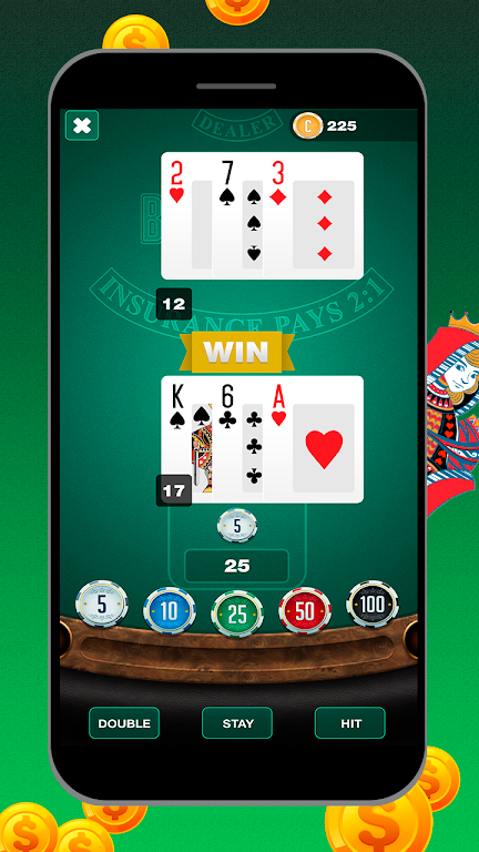 Royal Blackjack 21 स्क्रीनशॉट 4