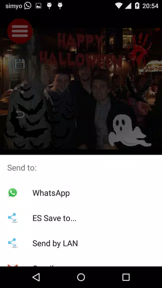 Halloween Photo stickers Tangkapan skrin 4