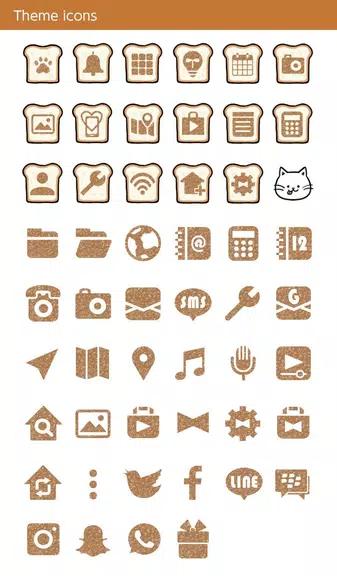 Cute Wallpaper Bread Cat Theme应用截图第4张