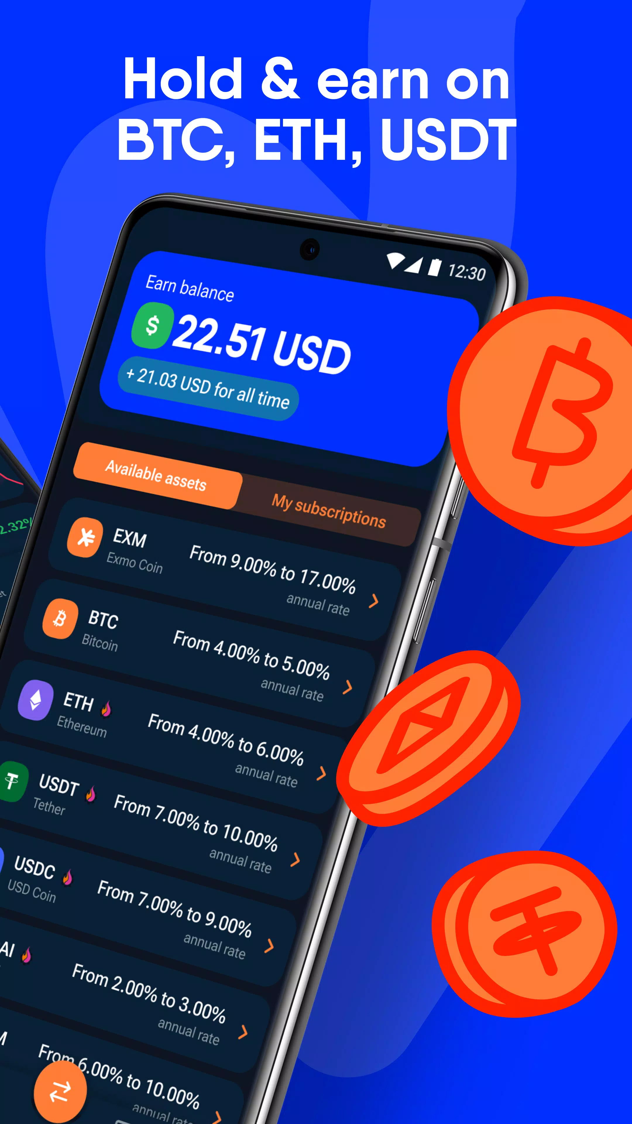 EXMO.com: Trade & Hold Crypto スクリーンショット 2