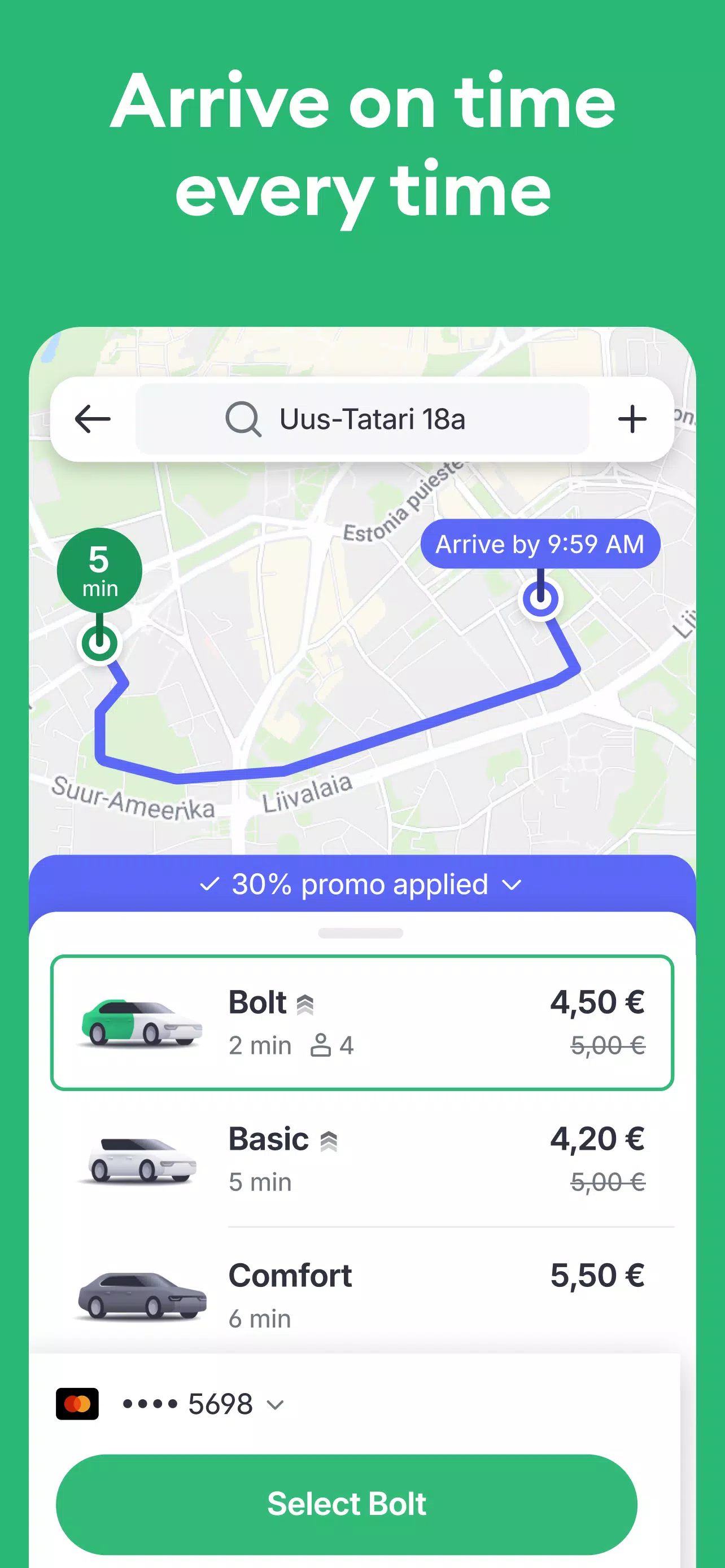 Bolt: Request a Ride应用截图第2张