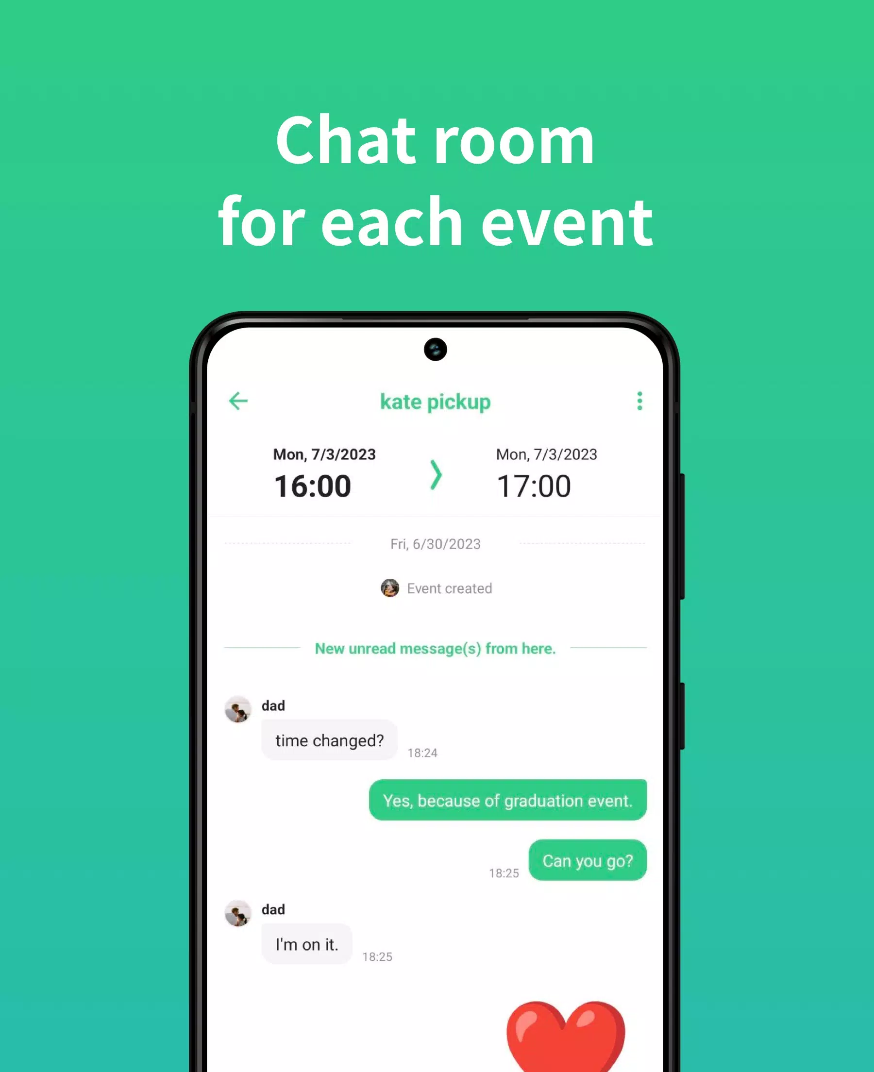TimeTree Screenshot 2
