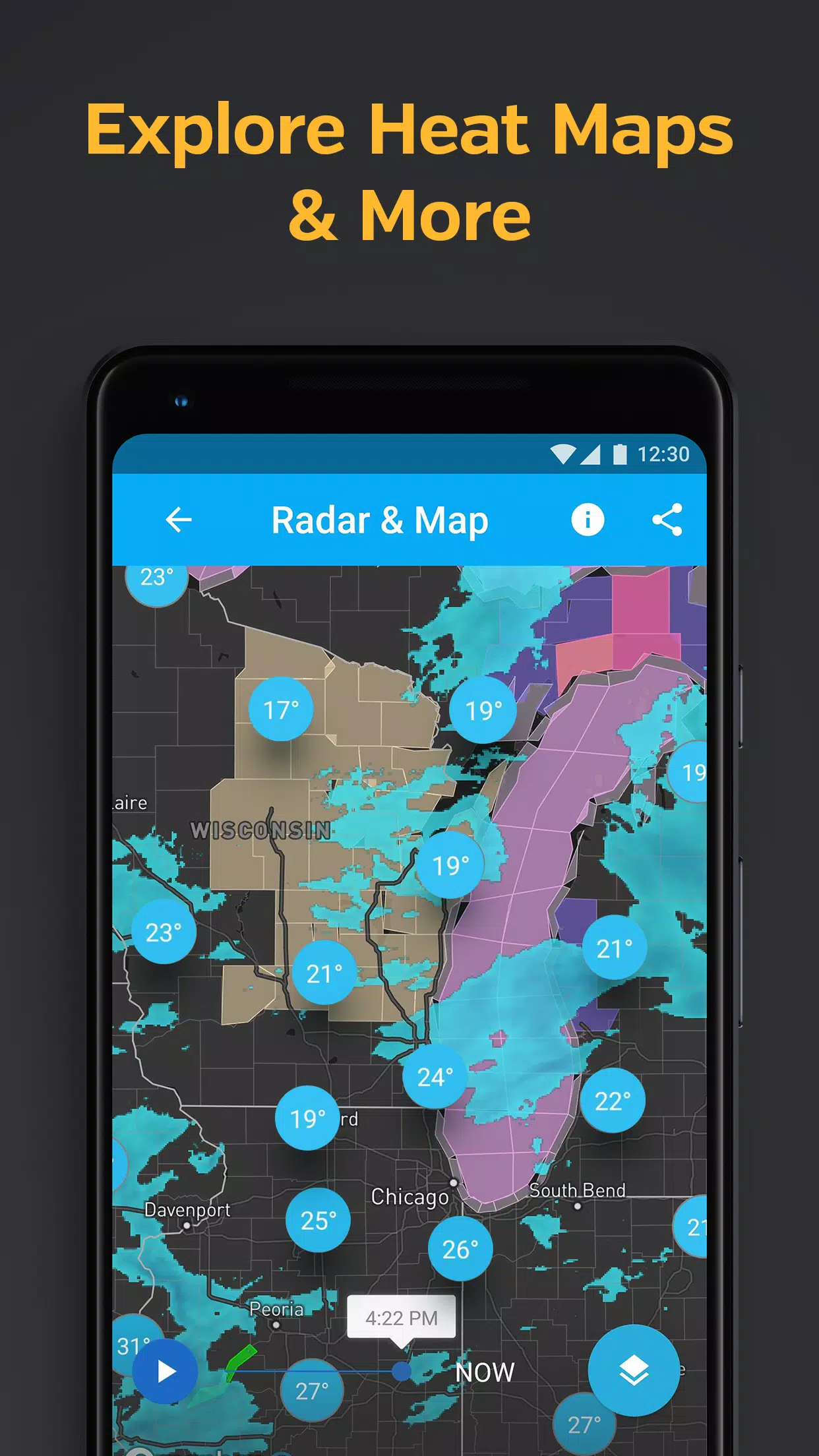 Schermata Weather data & microclimate : 4