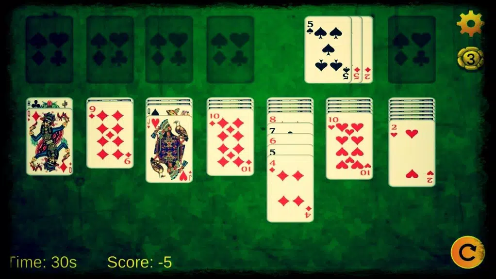 Mega Solitaire Card Game Скриншот 4