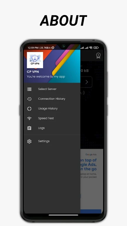 CP VPN Capture d’écran 4