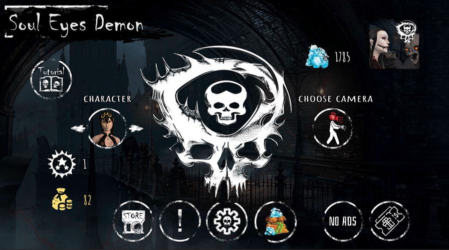 Soul Eyes Demon: Horror Skulls ภาพหน้าจอ 4