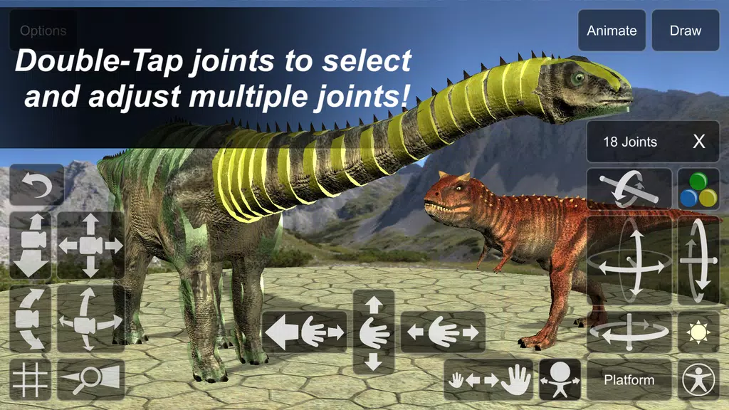 Dinosaur Mannequins スクリーンショット 1