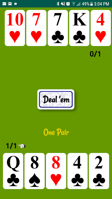 Schermata Five Card Draw 4