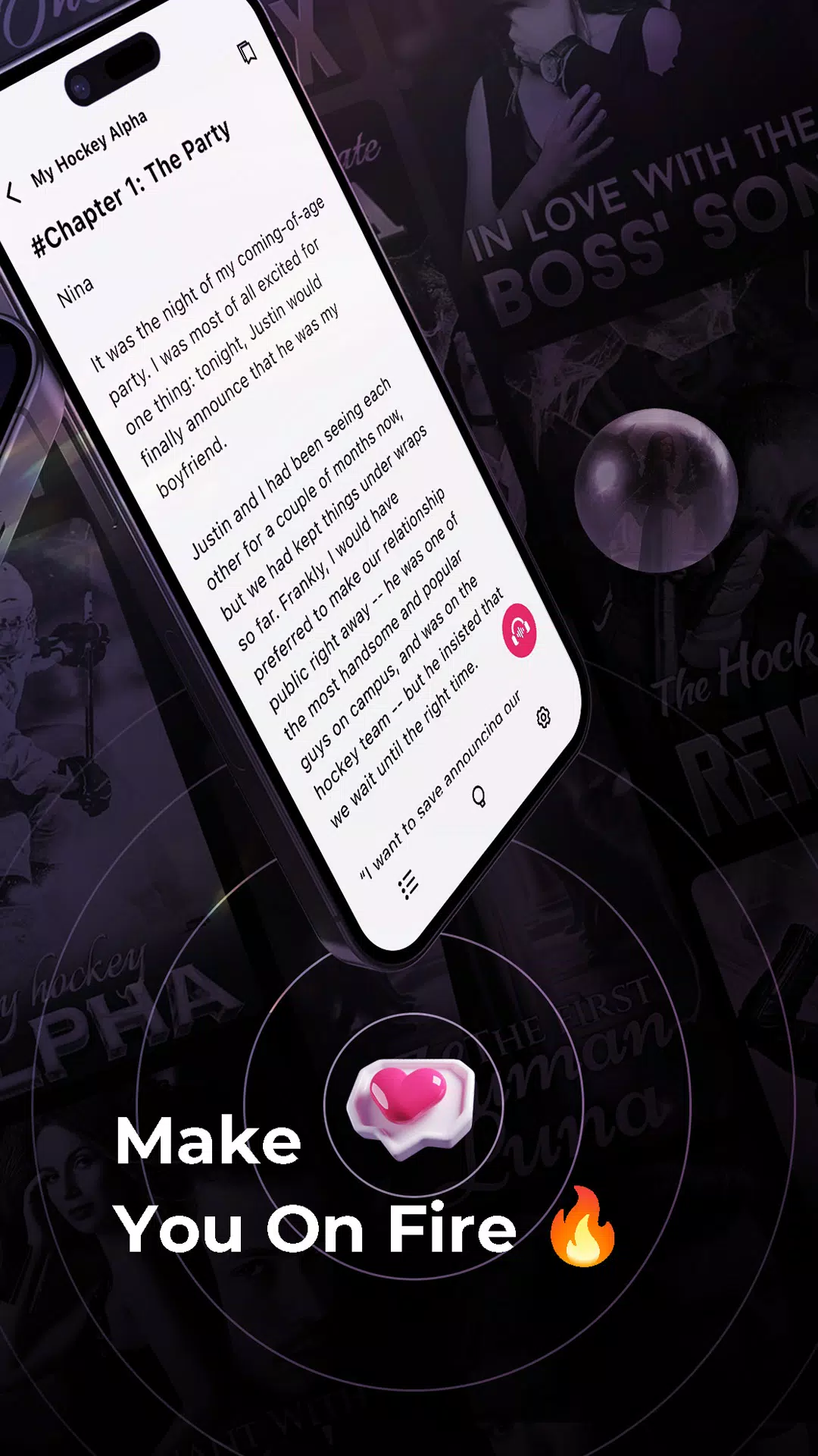 Heartify Novel স্ক্রিনশট 2
