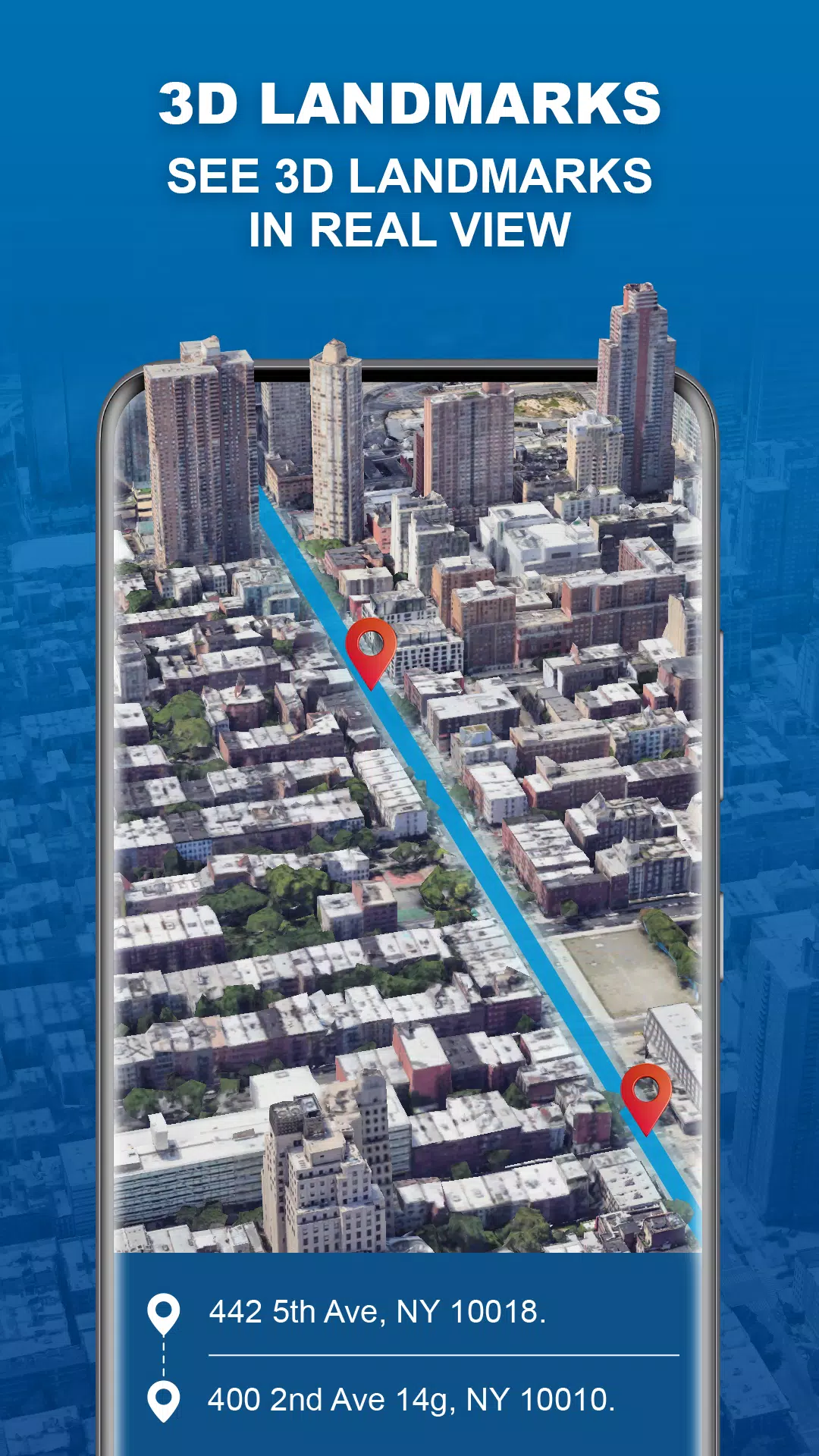 GPS導航 - 路線 發現者， 方向， 路 地圖應用截圖第4張