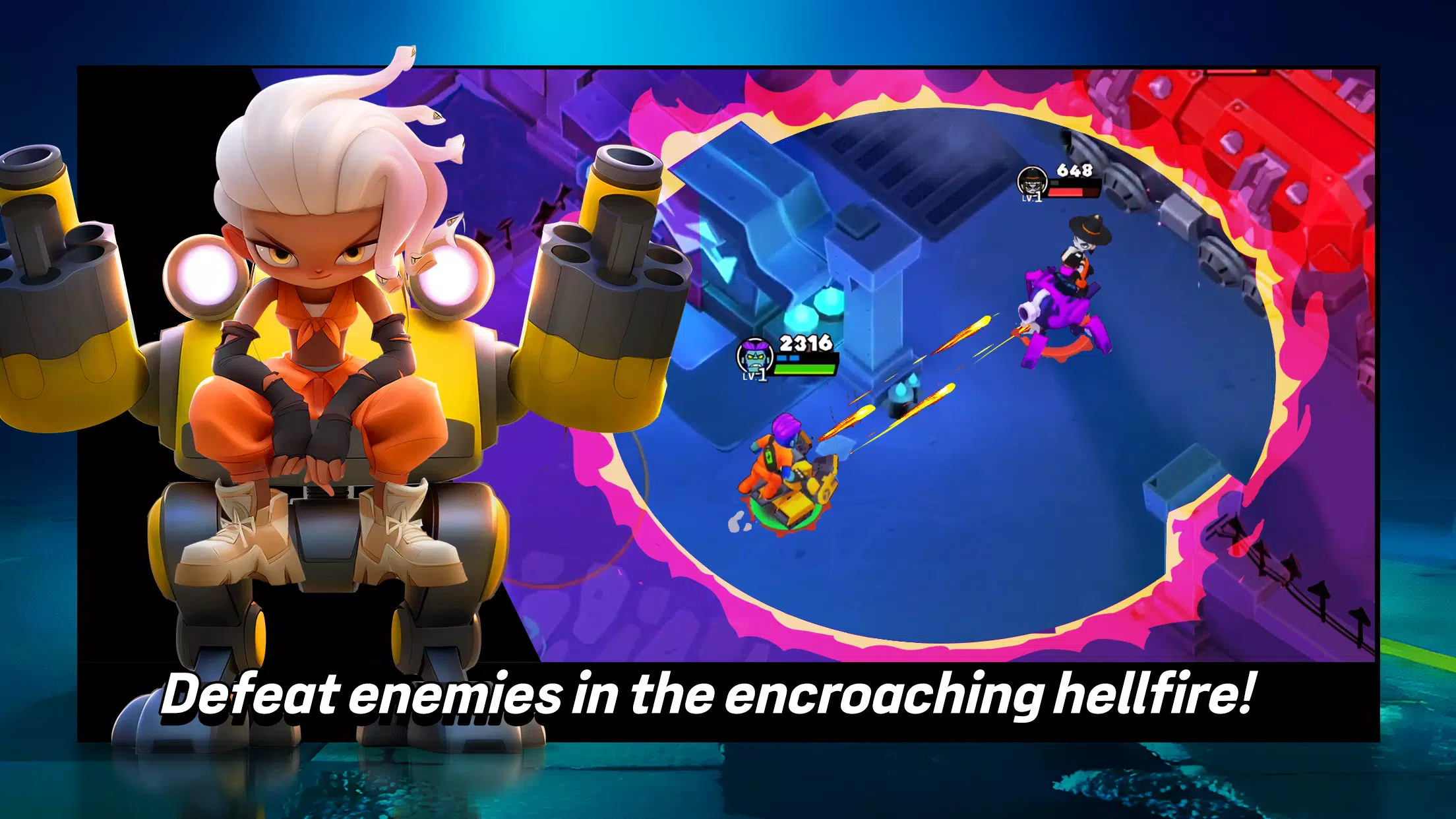 Villains: Robot BattleRoyale應用截圖第3張