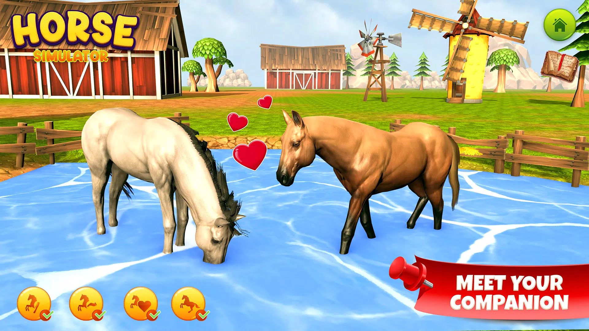 Horse Simulator Family Game 3D應用截圖第3張