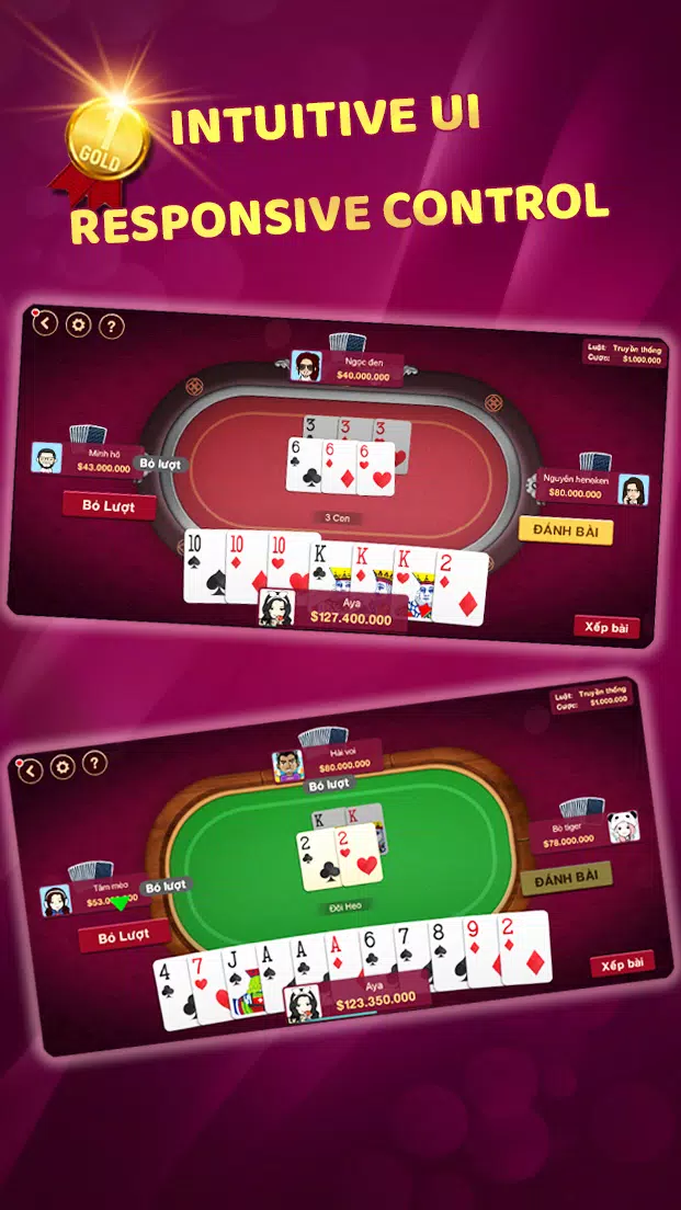 Tiến Lên All Rules Offline應用截圖第2張