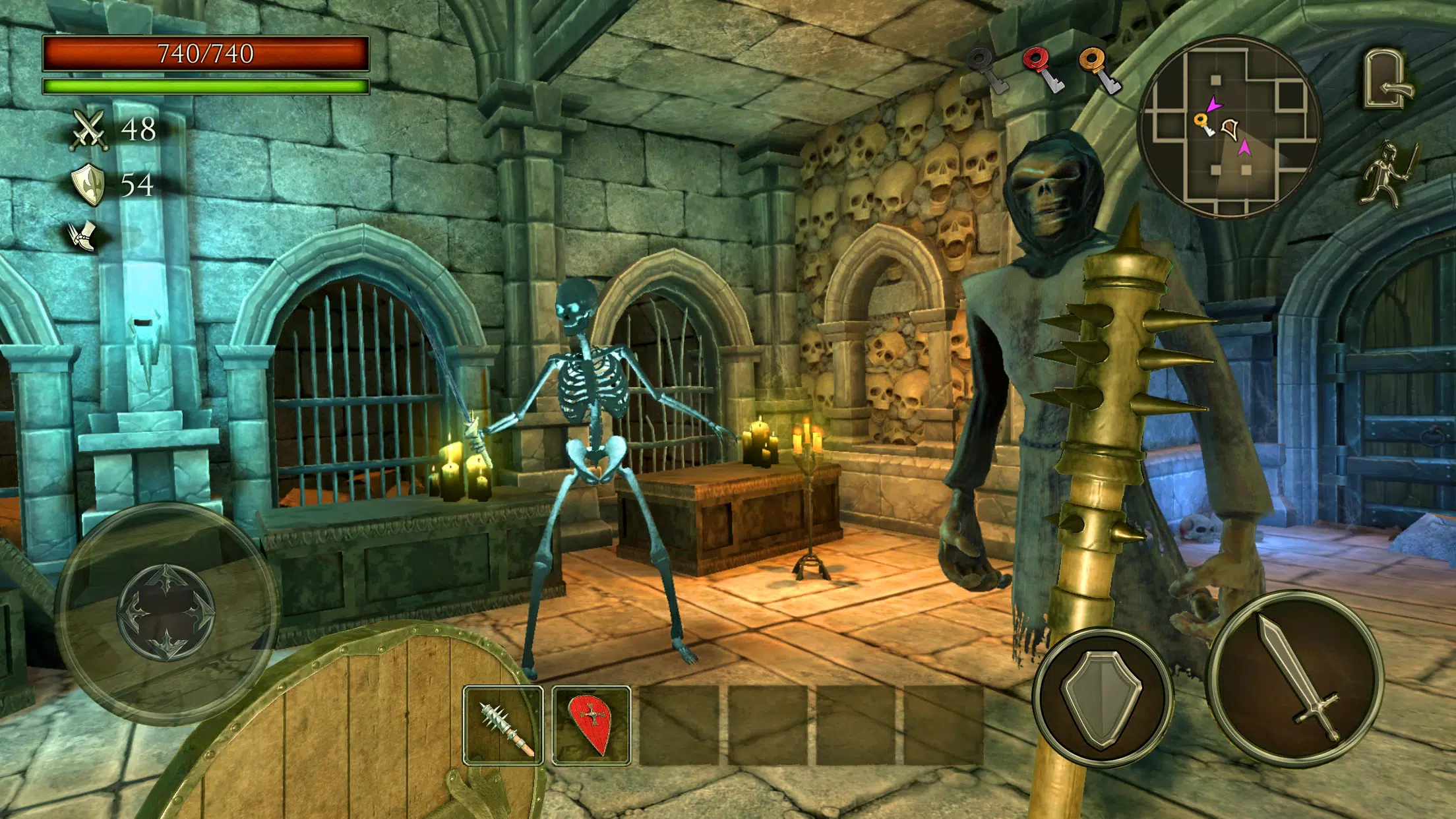 Ghoul Castle 3D - Action RPG Screenshot 2