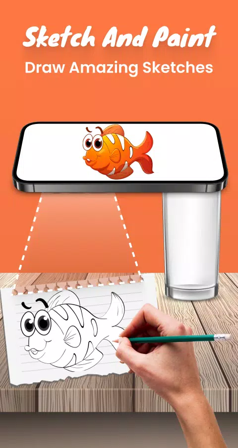 Draw sketch : Sketch and Paint Tangkapan skrin 1