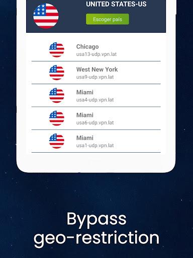 VPN.lat: Fast and secure proxy Captura de pantalla 4