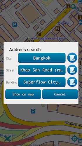 Map of Thailand offline Скриншот 3