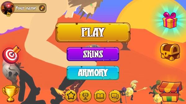 Stickman War Infinity battle ภาพหน้าจอ 2