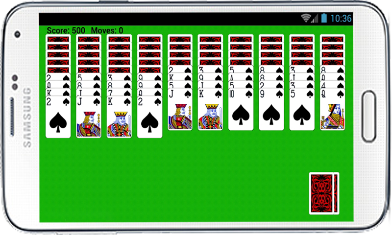 Spider Solitaire Free Game HD スクリーンショット 4
