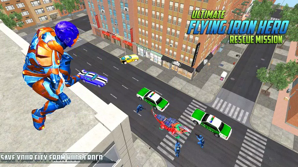 Ultimate KungFu Superhero Iron Fighting Free Game Captura de pantalla 2