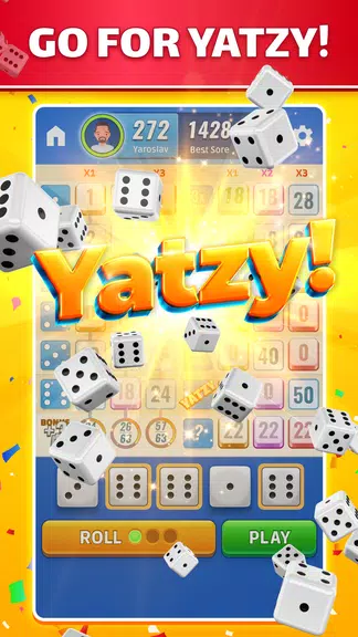 Yatzy: Dice Game Online 스크린샷 1