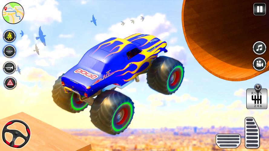 Monster Truck Simulator Games Captura de tela 3