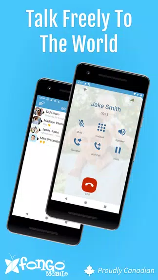 Fongo - Talk and Text Freely スクリーンショット 1
