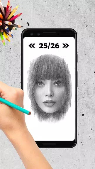 How To Draw A Face 스크린샷 2