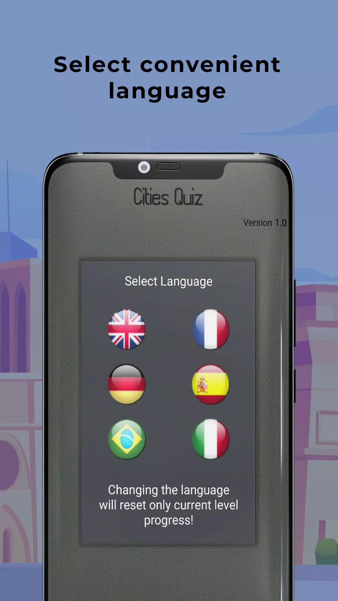 Cities Quiz應用截圖第3張