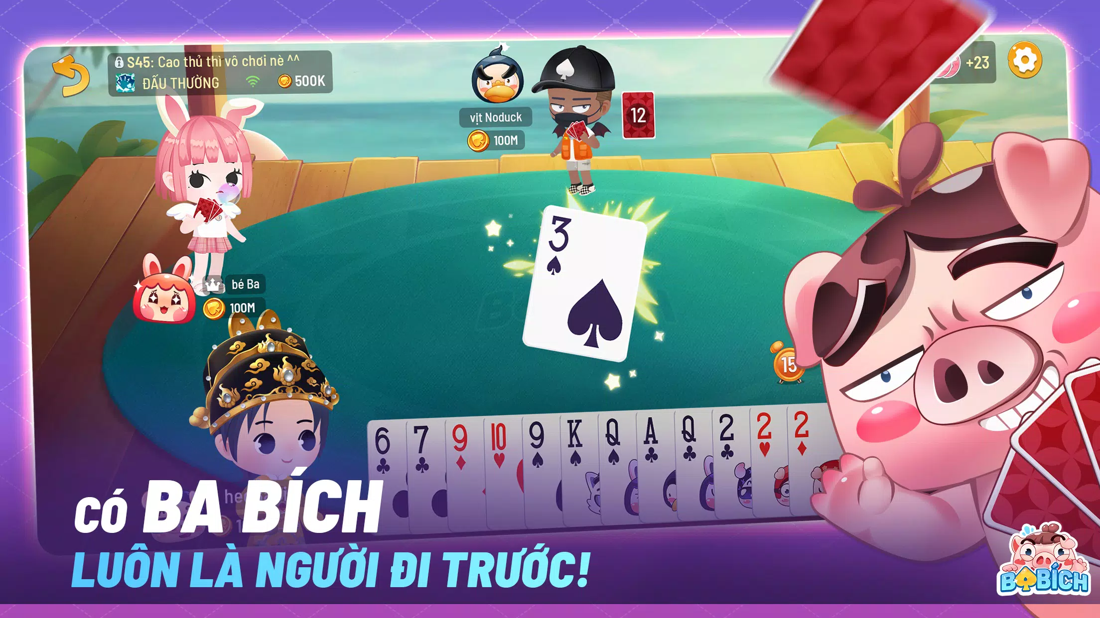 Ba Bich - Tien Len Mien Nam Screenshot 2