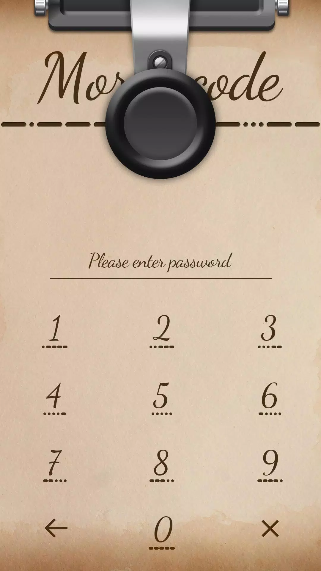 DoScreen Theme MorseCode Ảnh chụp màn hình 2