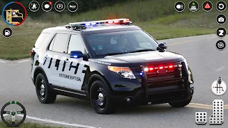 SUV Police Car Chase Cop Games Capture d’écran 3