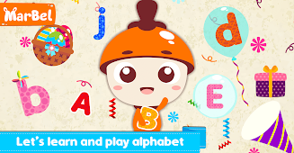 Learn Alphabet with Marbel Schermafbeelding 1