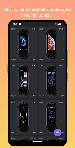 Mi Band 5 Watch Faces應用截圖第2張