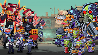 Merge War: Zombie vs Cybermen Ảnh chụp màn hình 1