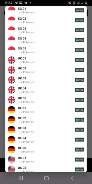 3NET VPN Screenshot 3