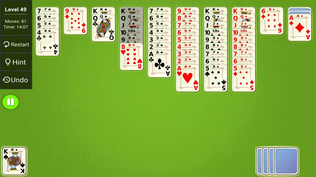 Spider Solitaire Epic 스크린샷 1
