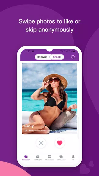 Les: Lesbian Dating & Chat App应用截图第2张