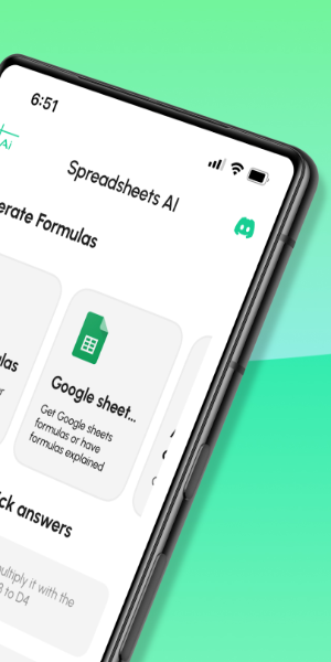 Sheets AI: Formula Generator Capture d’écran 1