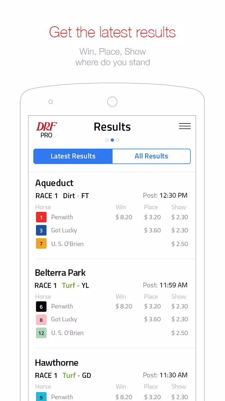 Daily Racing Form Screenshot 2