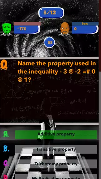 Mathematics Test Quiz Captura de tela 3