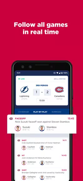 Schermata Montréal Canadiens 3