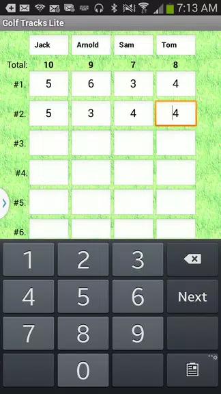 Golf Tracks Lite應用截圖第3張