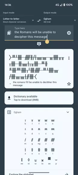 Write in Runic (Runes writer) Screenshot 4