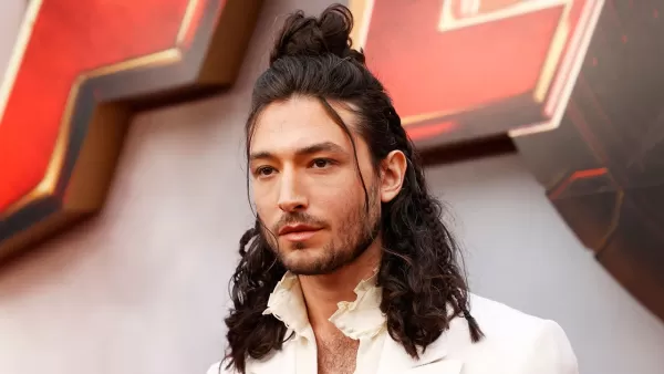 Ezra Miller attending Cannes Film Festival